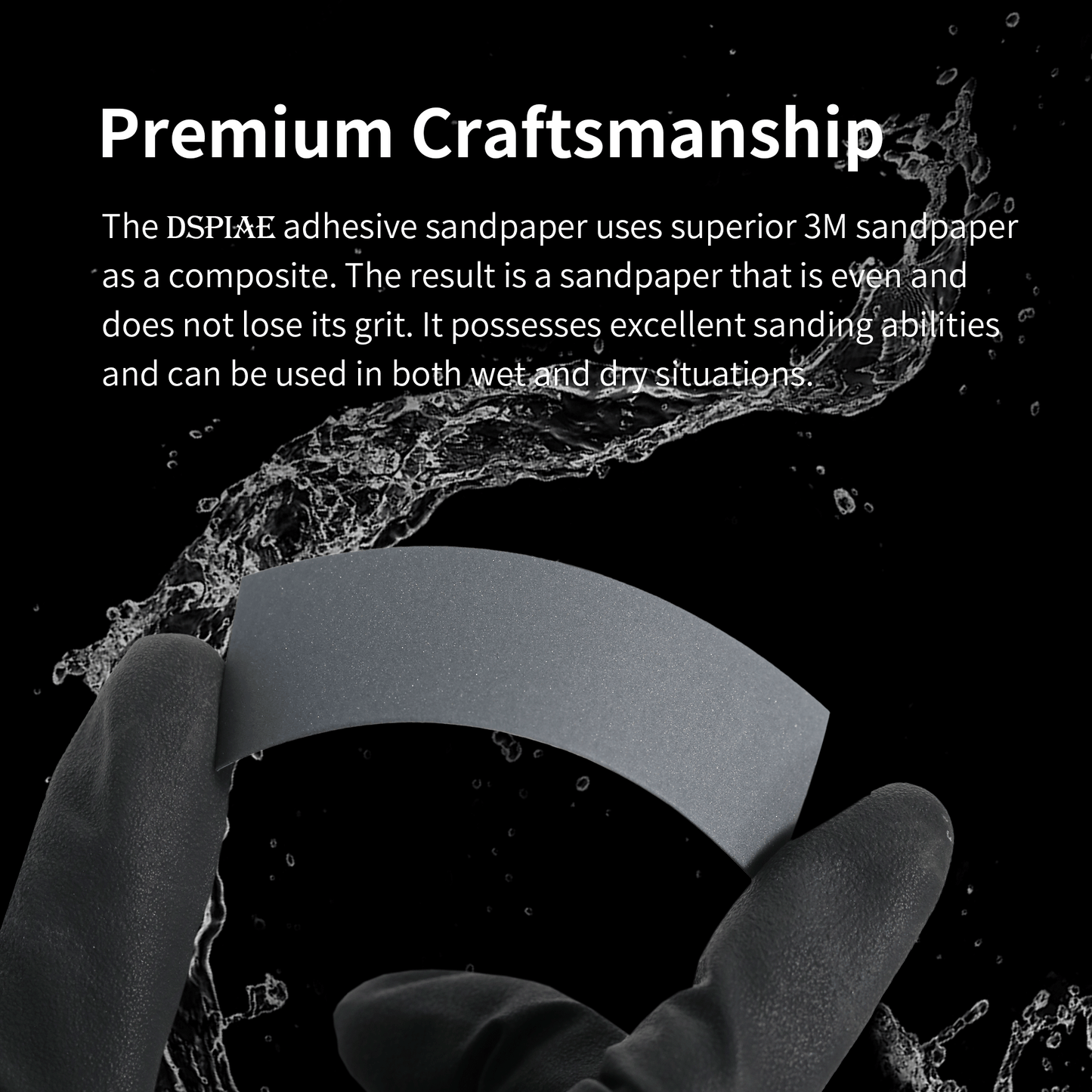 Self-Adhesive Pre-Cut Sandpaper