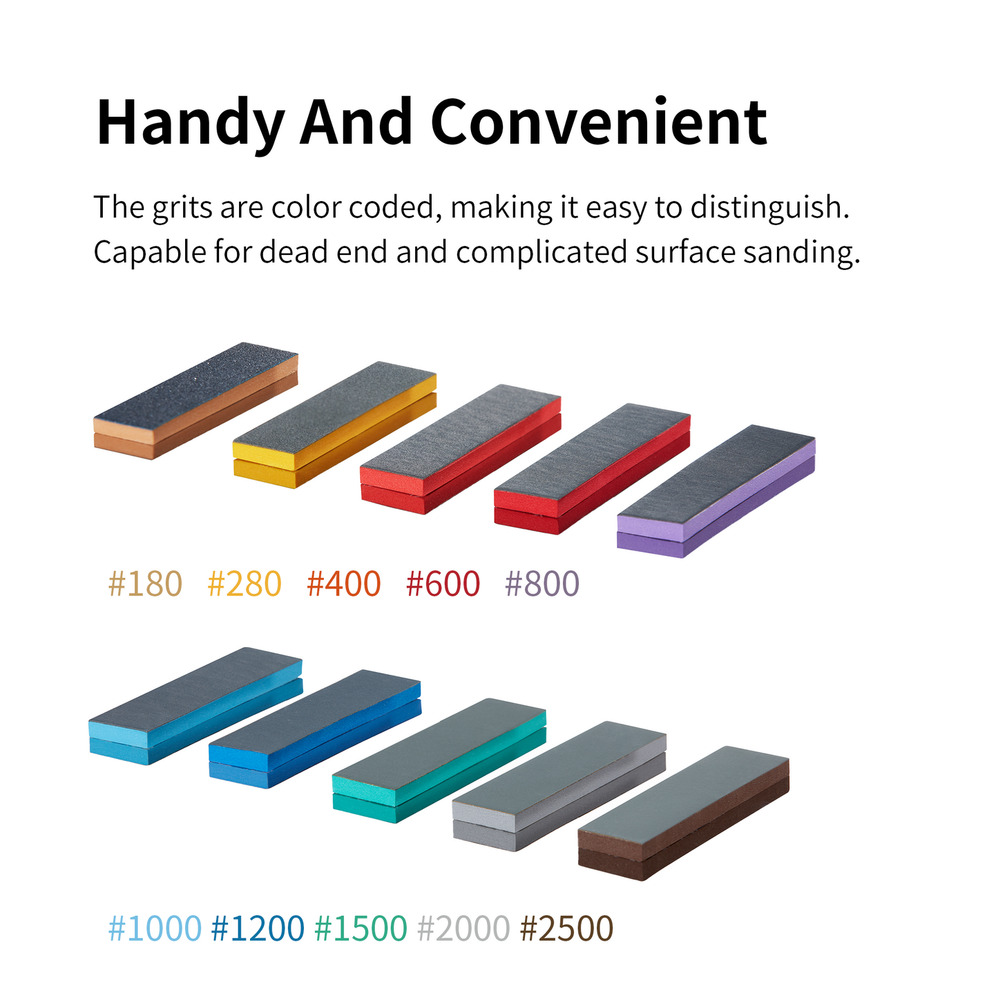 Sanding Sponge Set #180-#2500 Grit