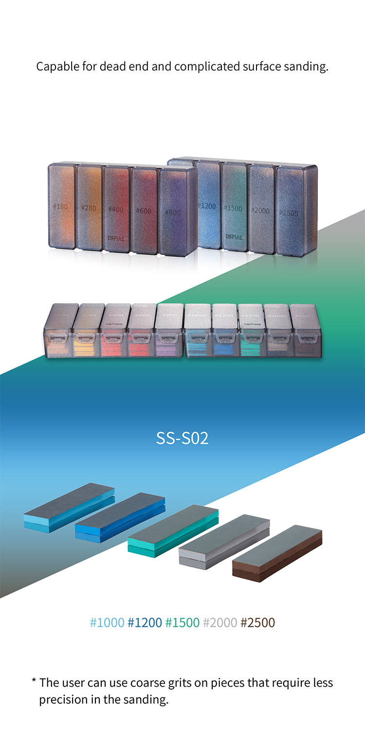 Sanding Sponge Set #180-#2500 Grit