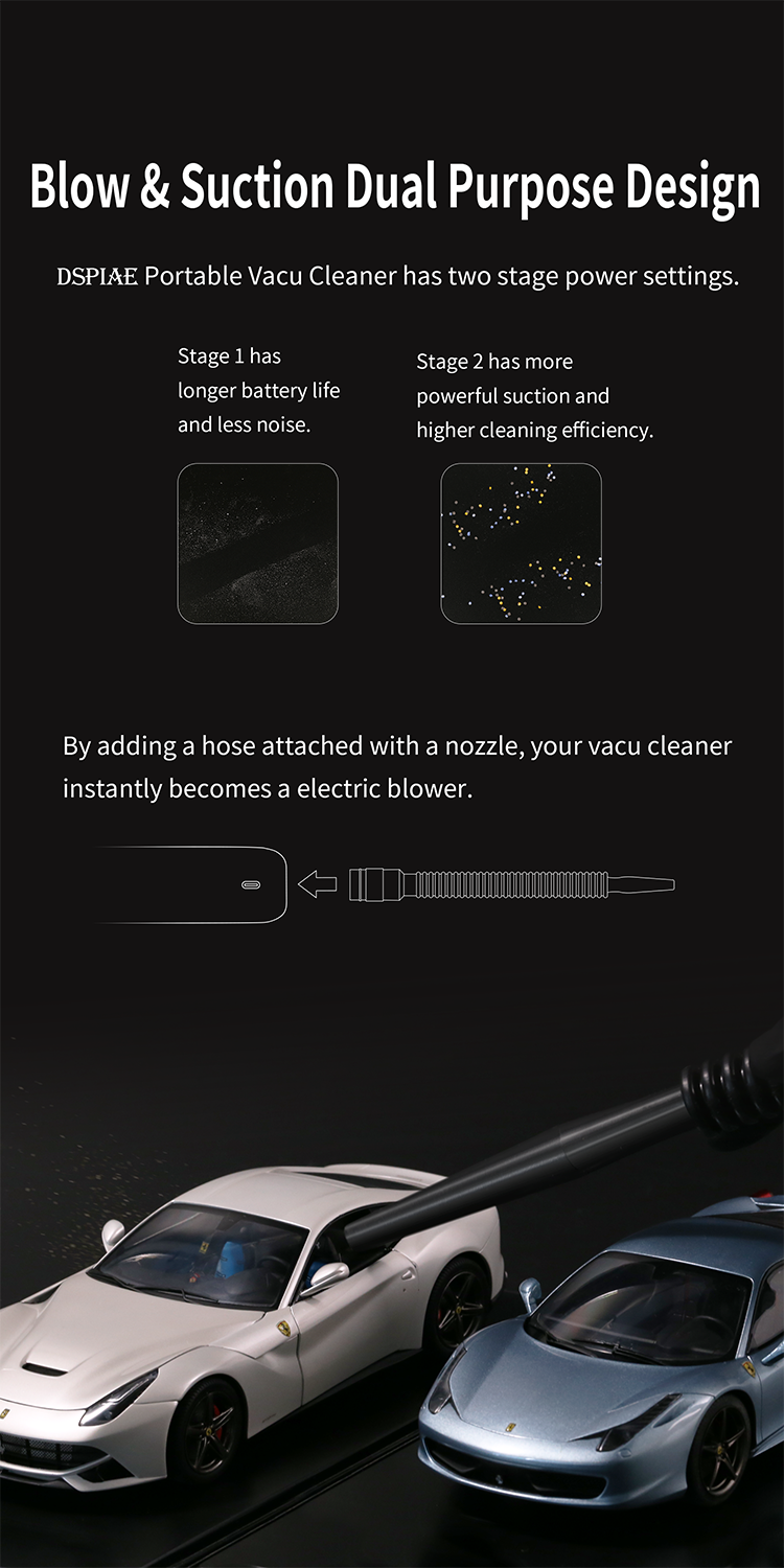 Mini Portable Handheld Cordless Vacuum Cleaner