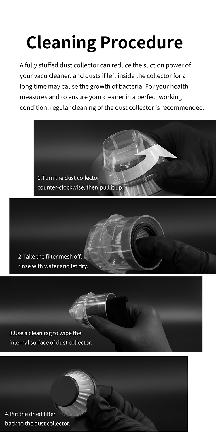 Mini Portable Handheld Cordless Vacuum Cleaner