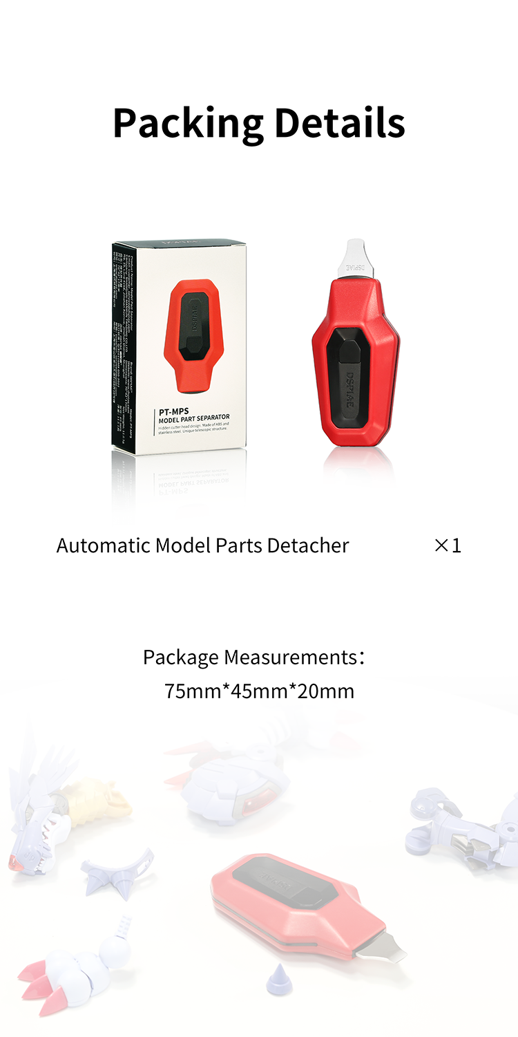 Model Parts Detacher