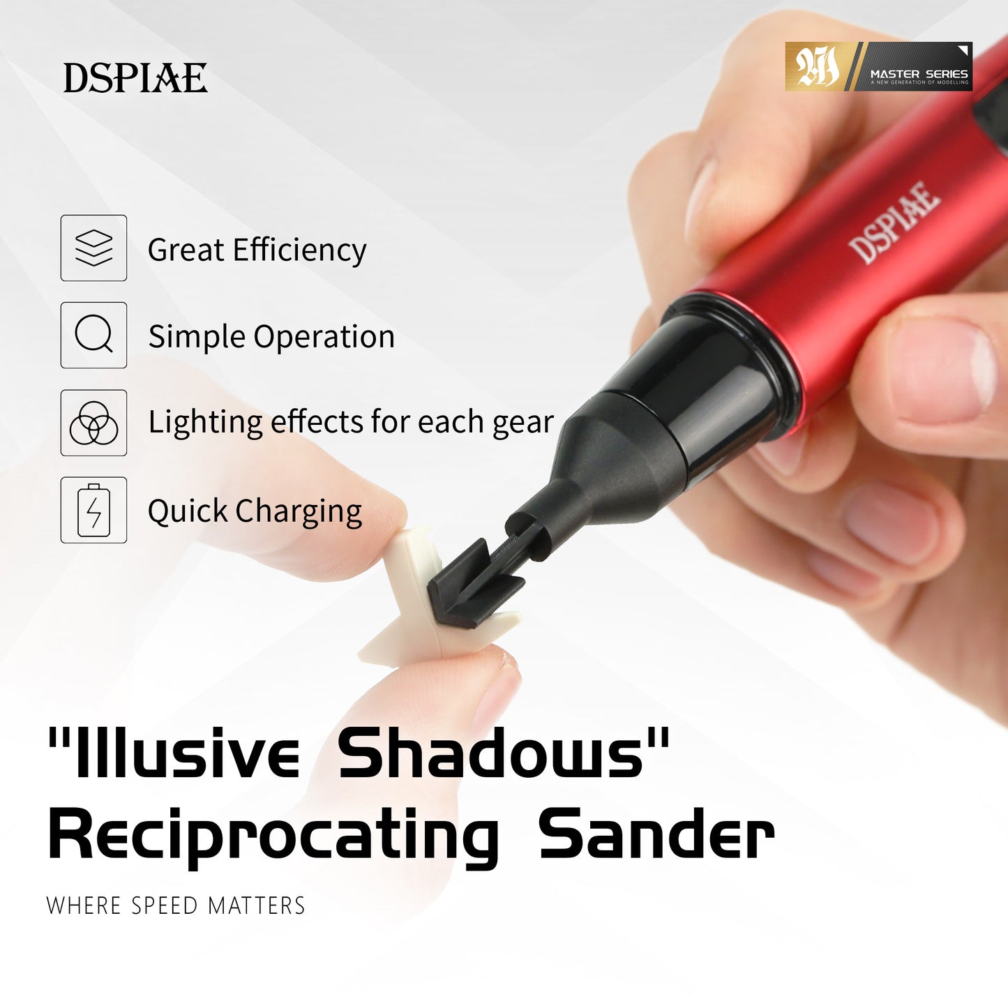 Illusive Shadows Electric Reciprocating Sanding Pen