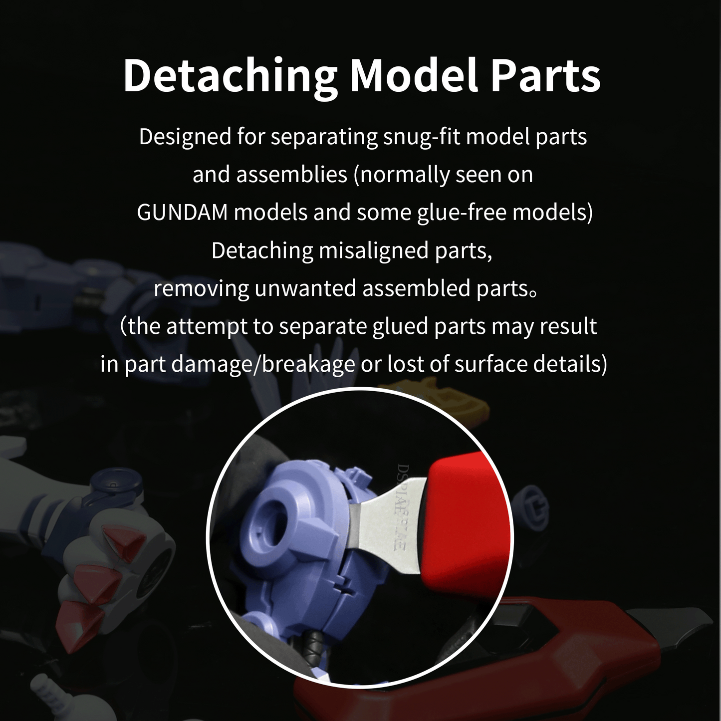 Model Parts Detacher