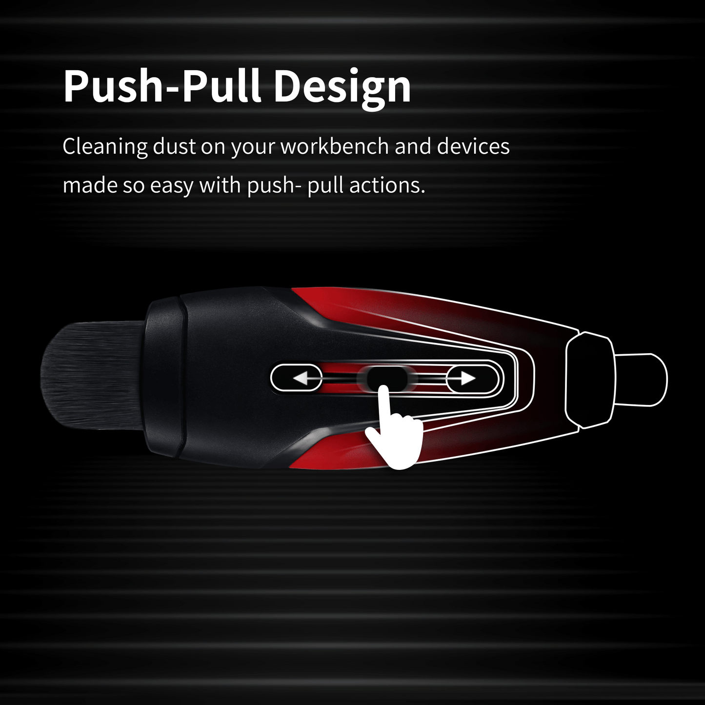 Retractable Dust Brush