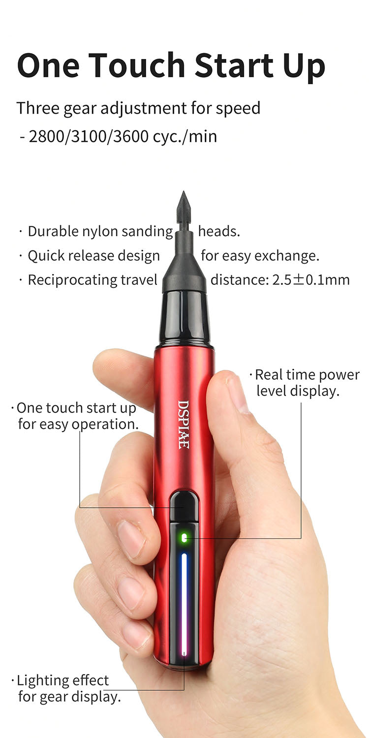 Illusive Shadows Electric Reciprocating Sanding Pen