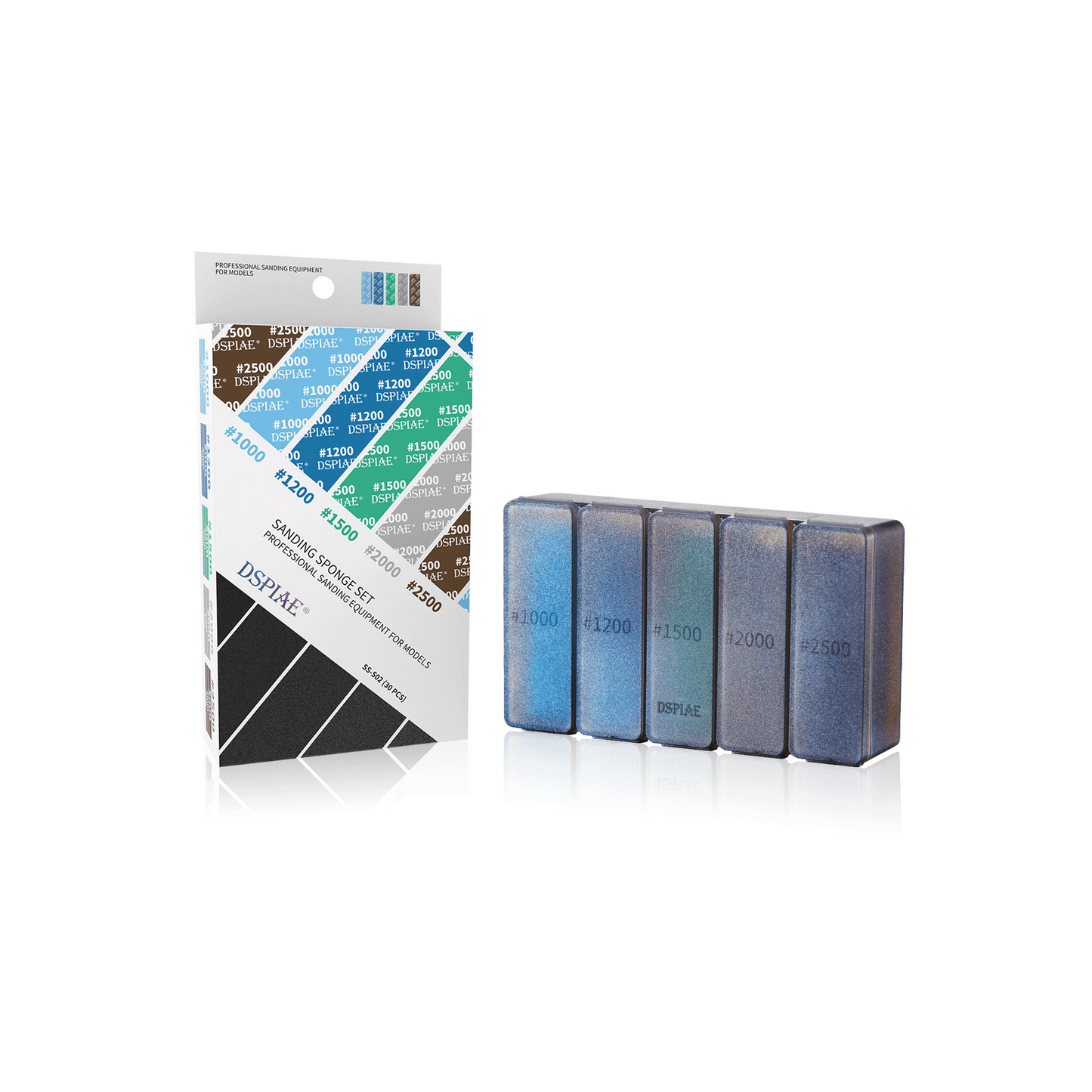Sanding Sponge Set #180-#2500 Grit